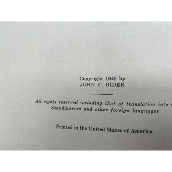 1948 Riders Vol XVII How It Works Complete Index Vol XVI and XVII John F Rider - Picture 3 of 11